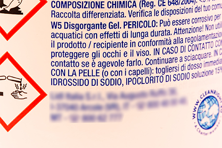 Disgorgante composizione chimica